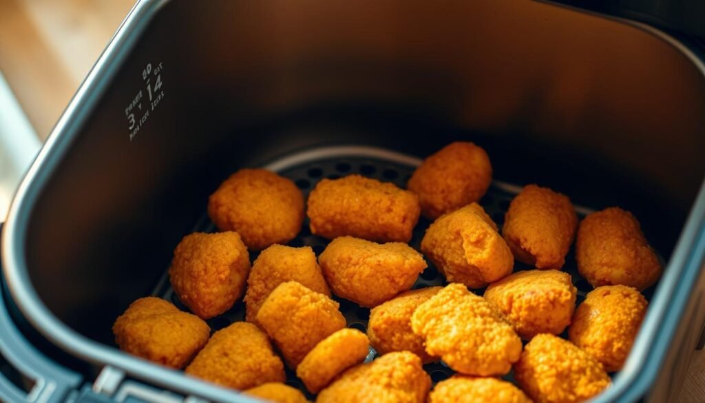 air fryer basket frozen chicken