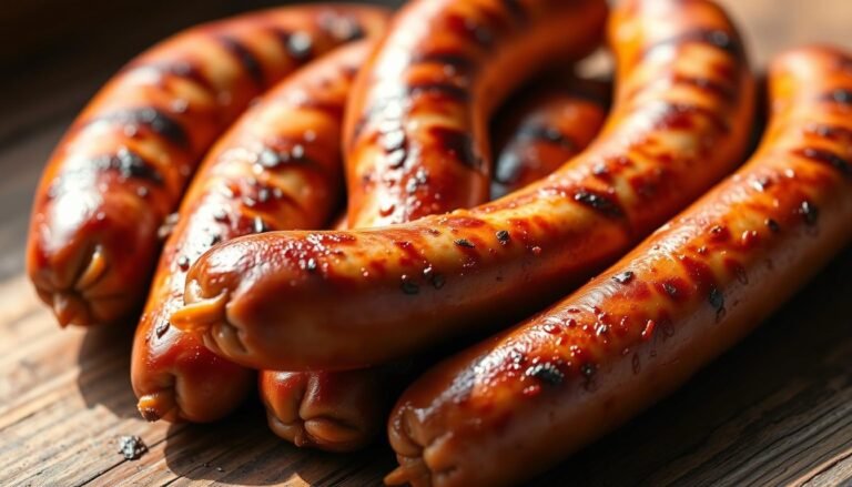 air fryer breakfast sausages