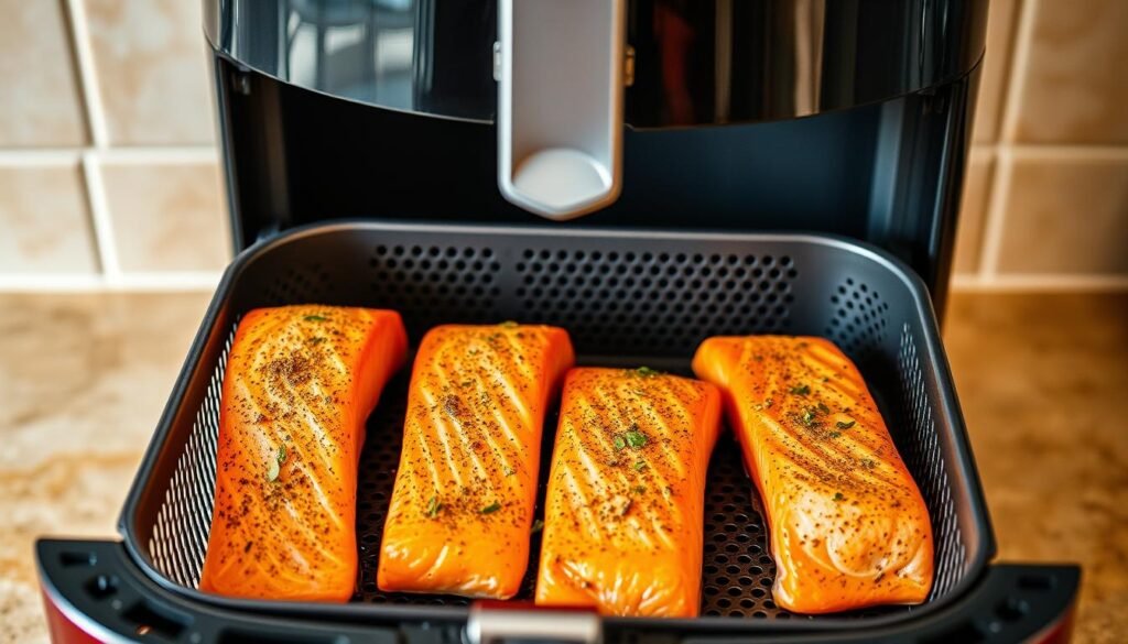 air fryer salmon
