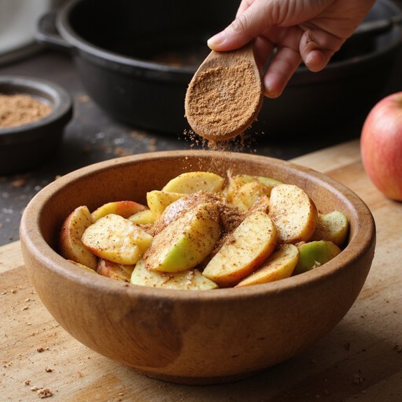 apple filling preparation steps