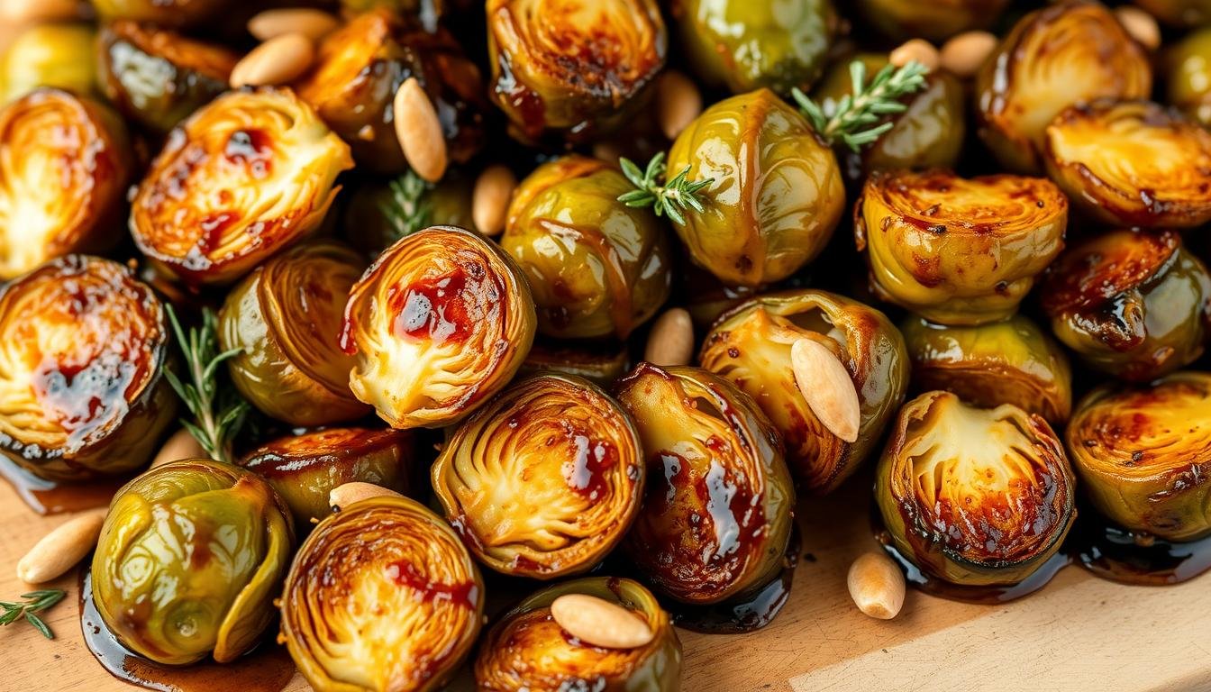 balsamic brussel sprouts air fryer