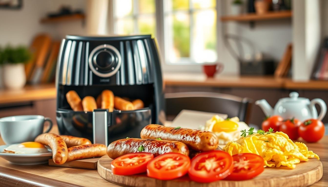 breakfast sausage in air fryer