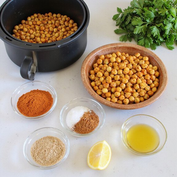 chickpea seasoning and preparation