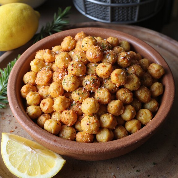 crisp flavorful healthy chickpeas