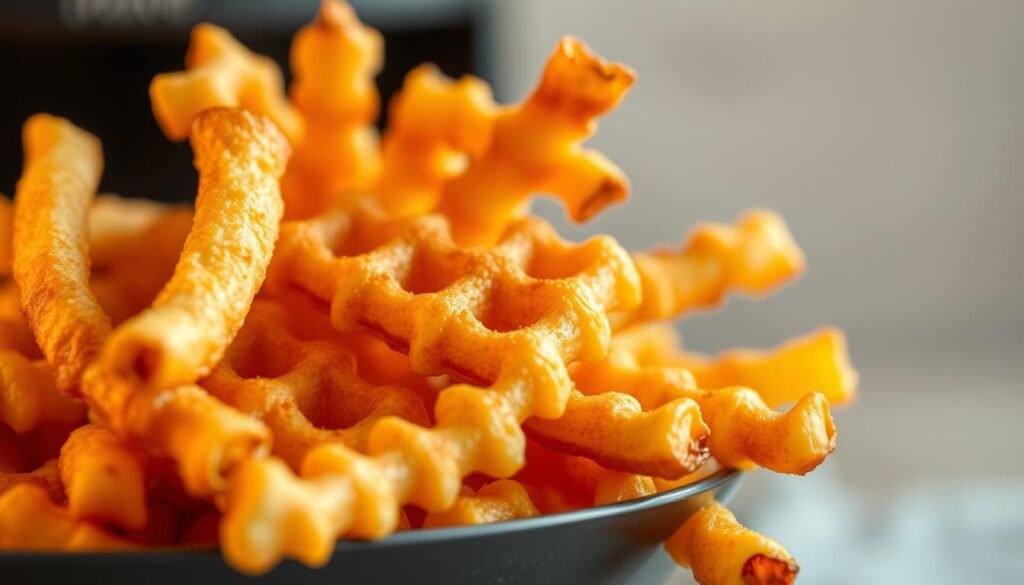 crispy waffle fries