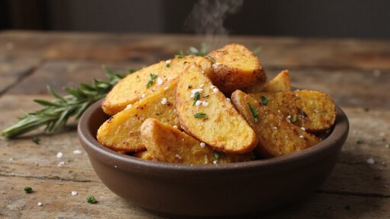 crispy air fried sweet potatoes