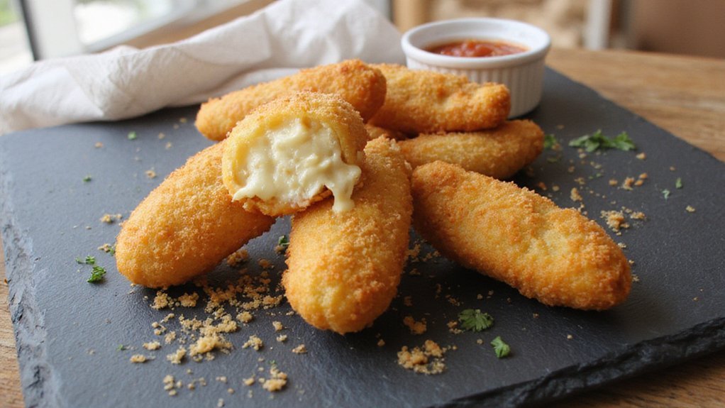 crispy air fryer mozzarella