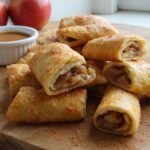crispy apple pie rolls