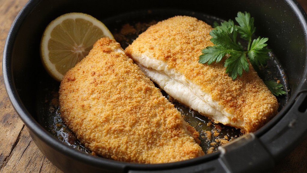 crispy fried tilapia fillets