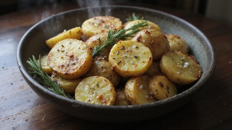 crispy herb roasted potatoes recipe