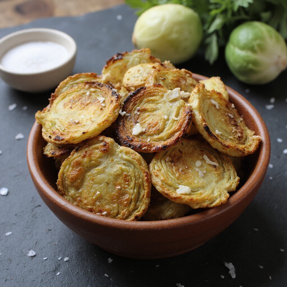 crispy savory healthy snack