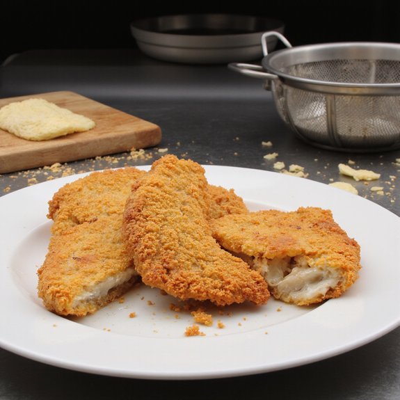 crispy schnitzel with air fryer
