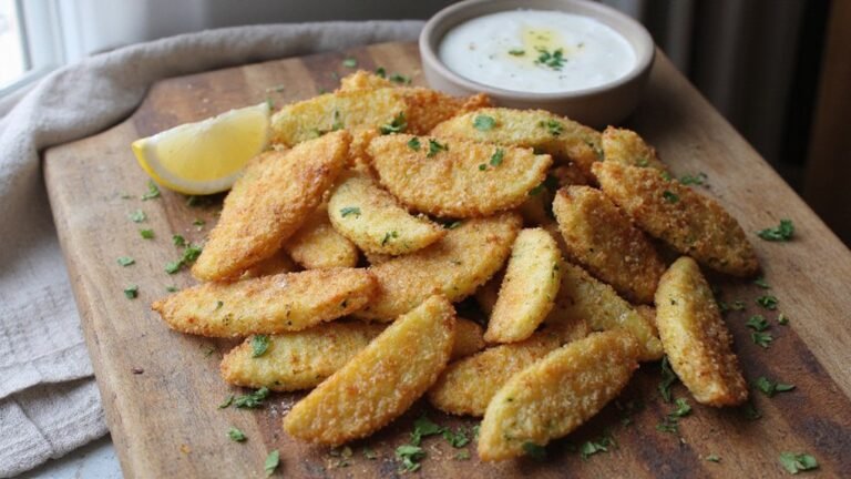 crispy zucchini fries recipe