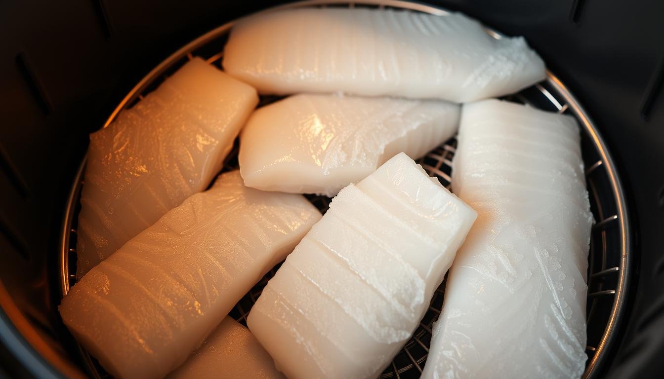 frozen fish fillets in air fryer