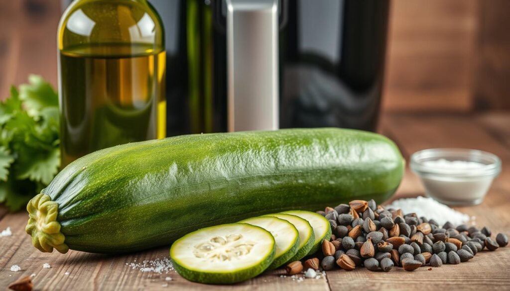 ingredients zucchini olive oil salt pepper
