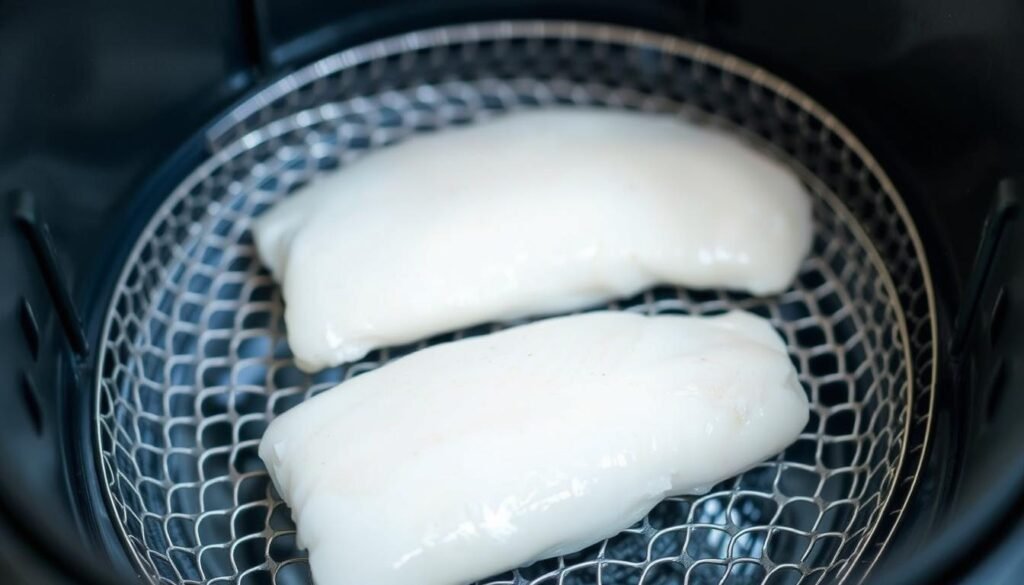 prep steps air fryer basket