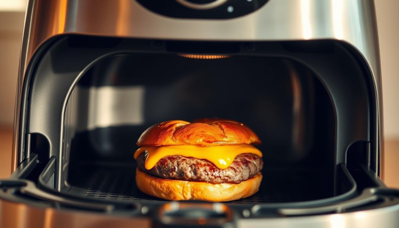 reheat burger in air fryer