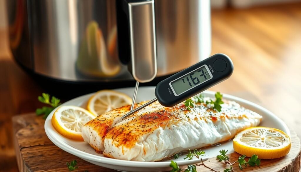 thermometer fish doneness