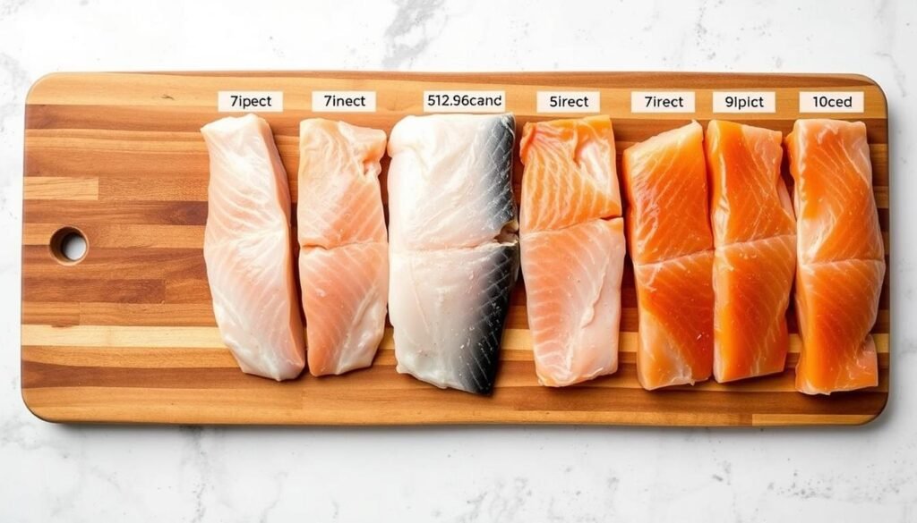 time and temperature guide for frozen fish fillets