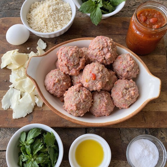 turkey meatballs with seasoning