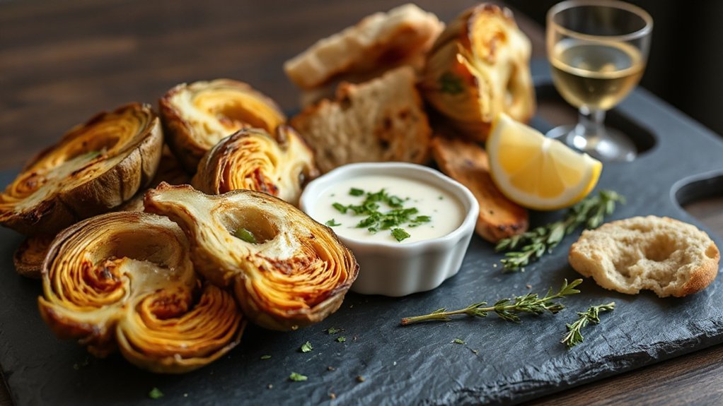 acidic dips shareable presentation