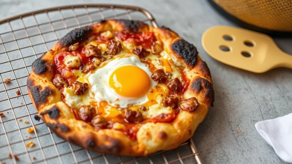 adjust time temperature toppings