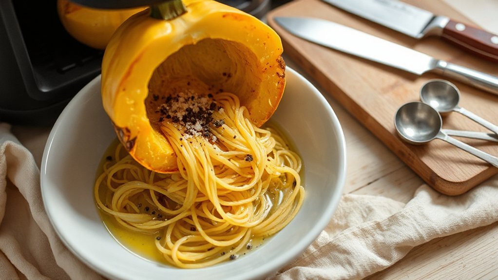 air fried spaghetti squash essentials