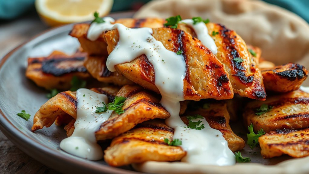 air fried spiced crispy tender