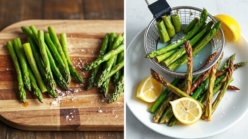 air fry asparagus 8 minutes