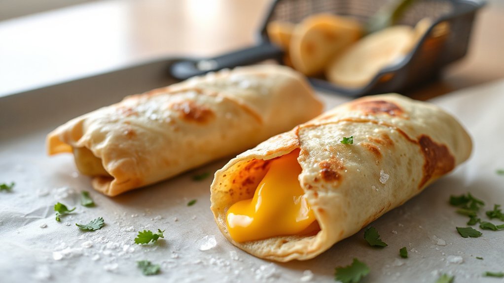 air fry frozen and thawed