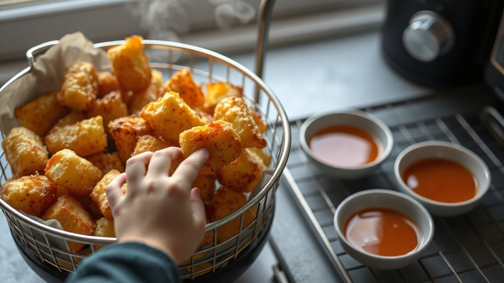 air fry tots until golden