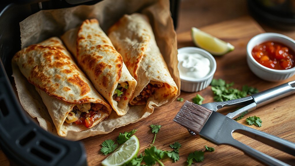 air fryer burrito essentials