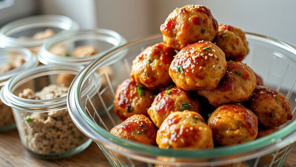 air fryer chicken meatballs