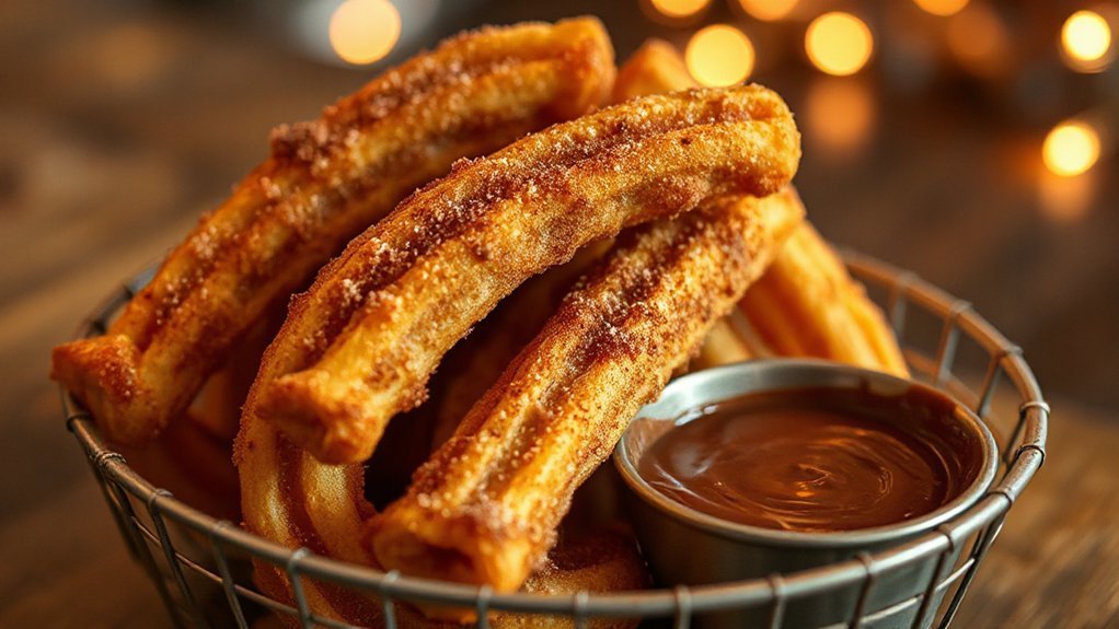 air fryer cinnamon churros