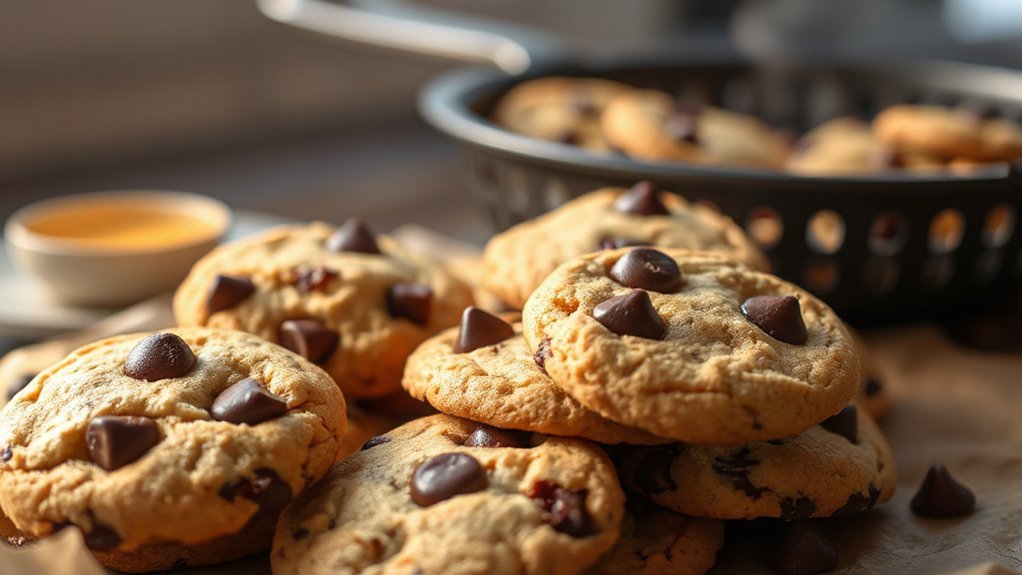 air fryer cookie timing specifics