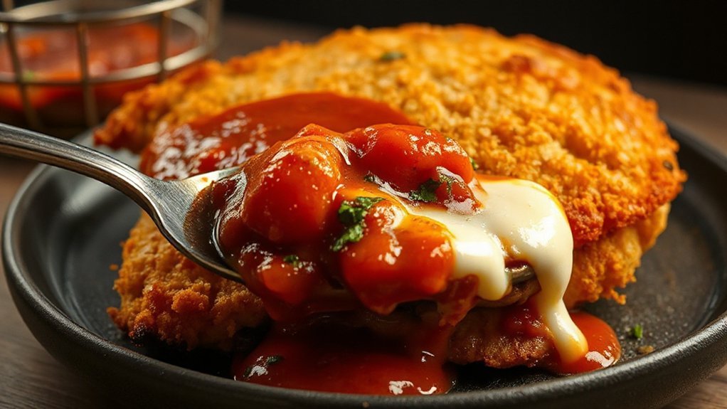 air fryer crispy chicken parmesan