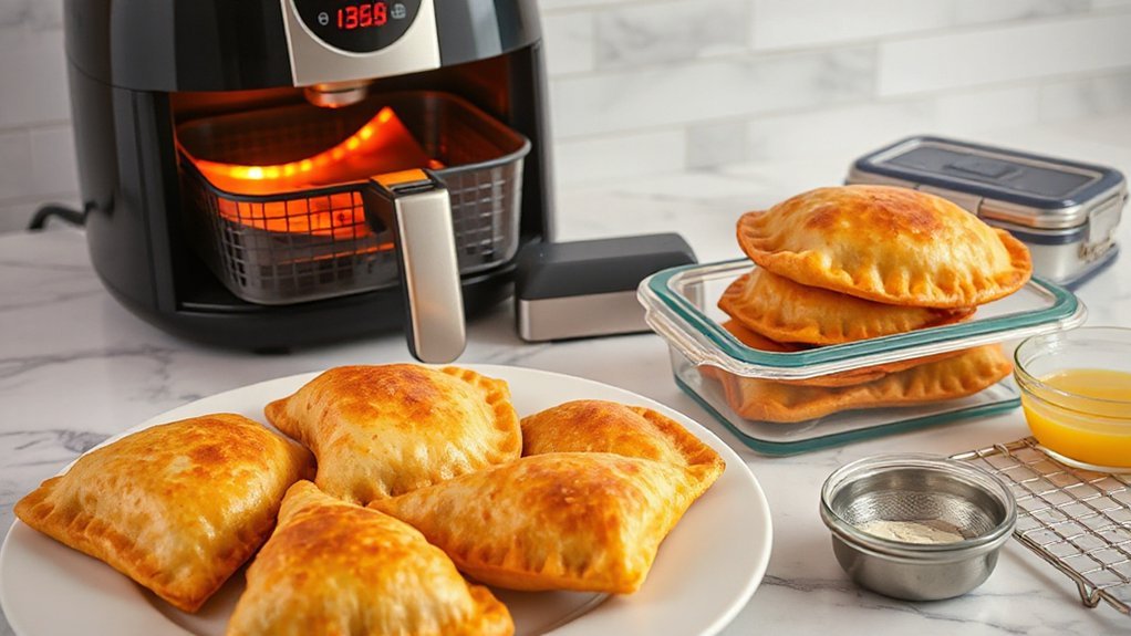 air fryer empanada timing