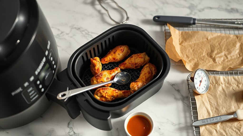 air fryer essentials for wings