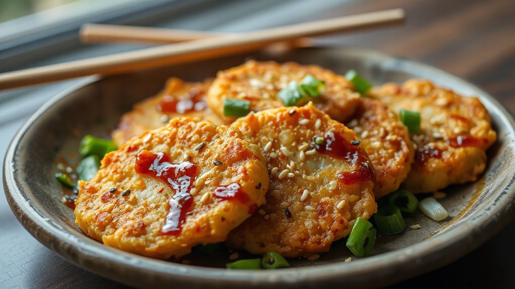 air fryer fried rice cakes
