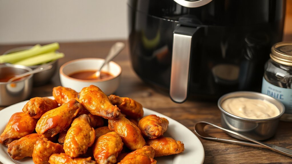 air fryer hot wing essentials