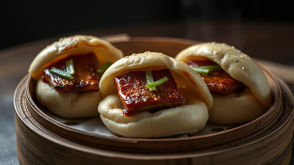 air fryer pork belly bao