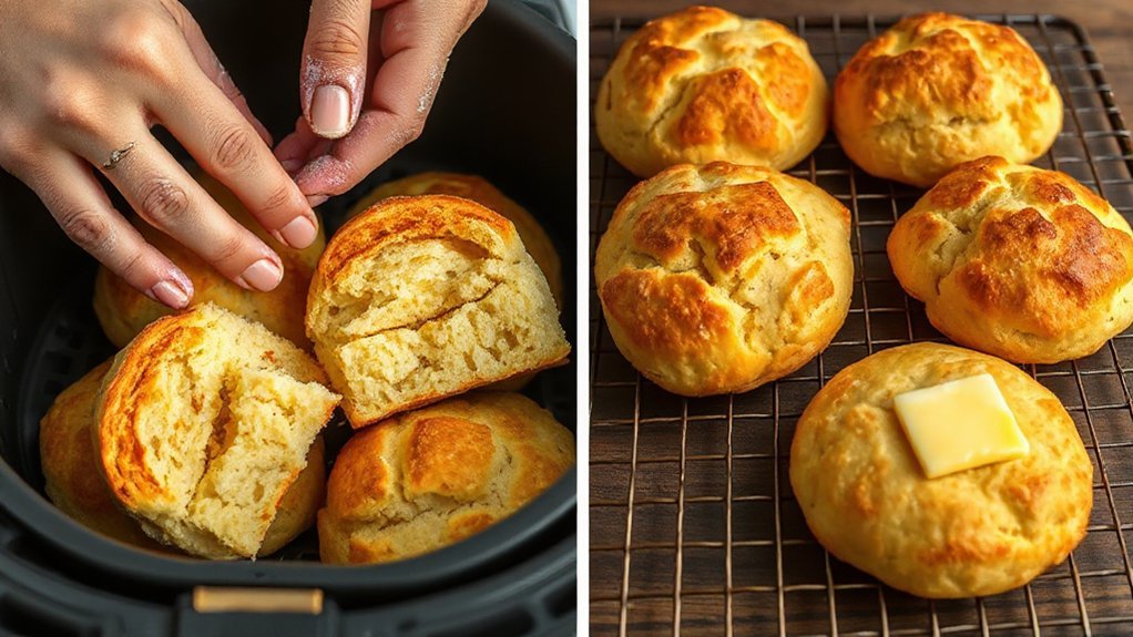 air fryer pressed biscuits