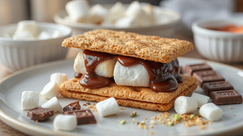 air fryer s mores swaps