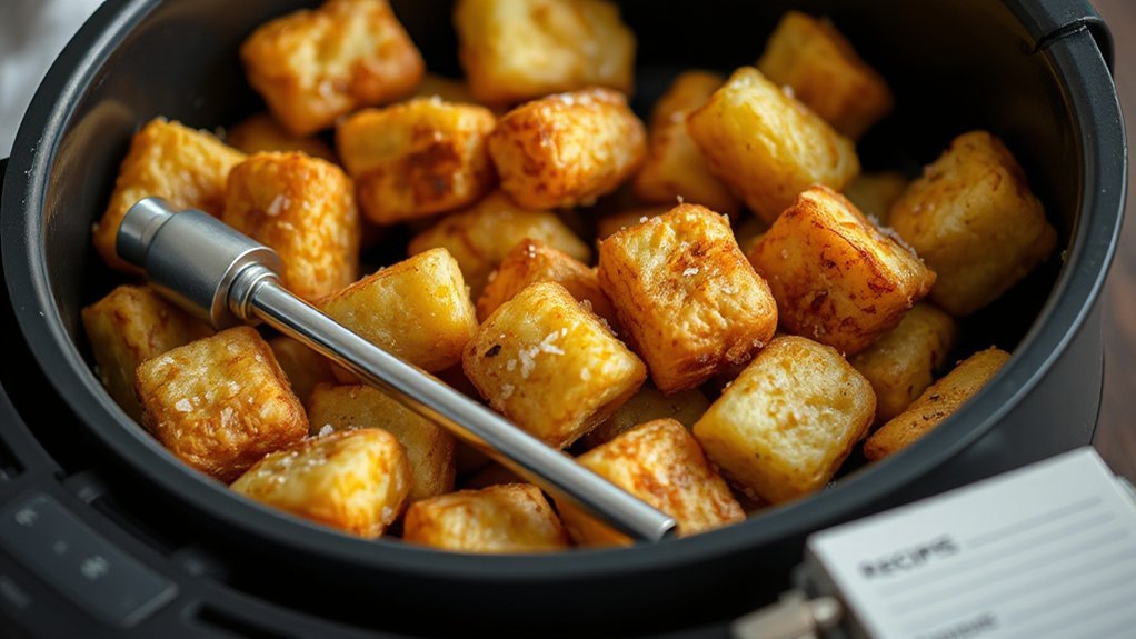 air fryer tater tots timing