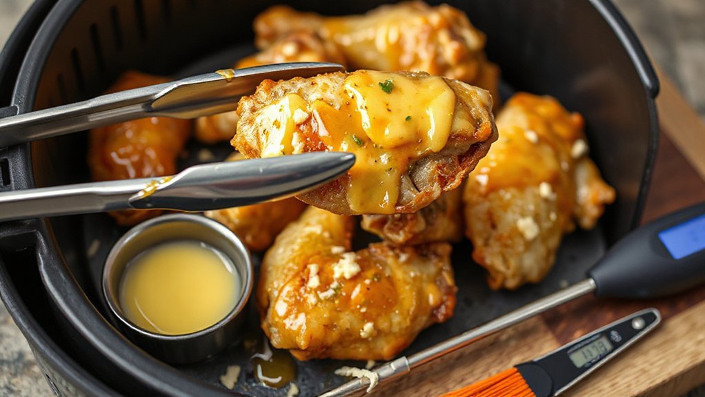 air fryer tools and storage