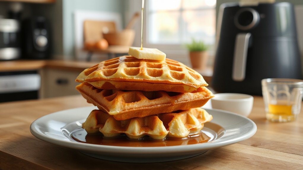 air fryer waffle reheating