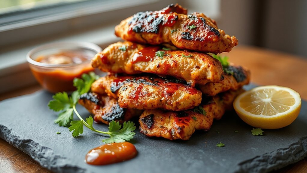 air fryer yogurt tikka