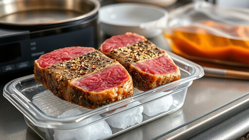 airtight chilled gentle reheating