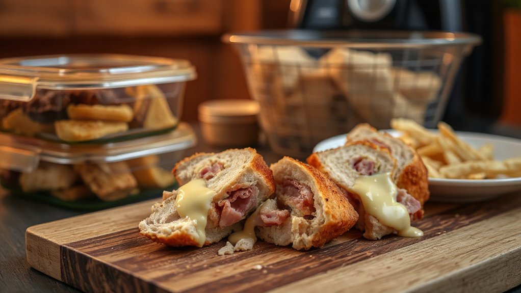 assemble vacuum seal freeze air fry