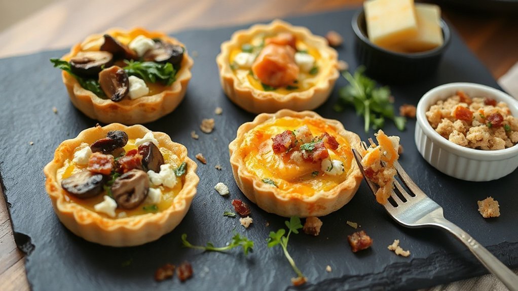 balanced mini quiche variations